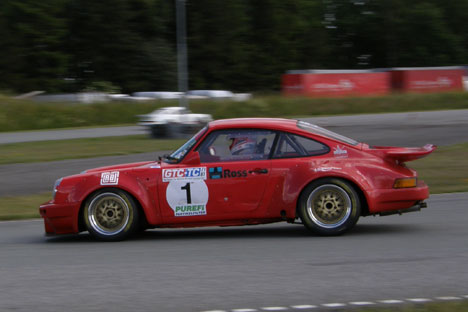 Lars Andersen i sin Porsche 911 RS